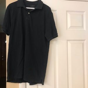 J Crew Slim Fit Polo Shirt Size Large Blue